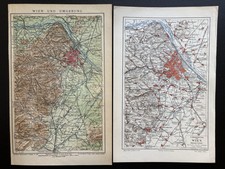 Konvolut antiker Landkarten