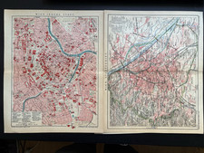 Konvolut antiker Landkarten