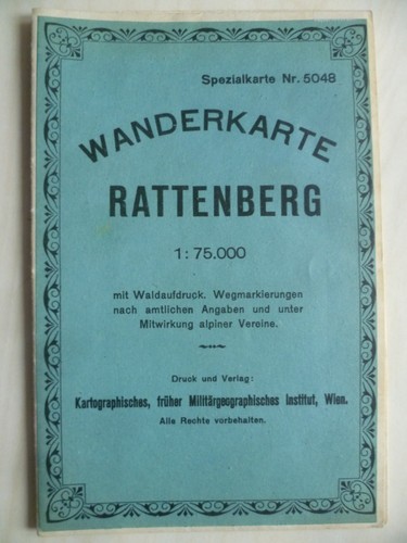 Wanderkarte rattenberg tirol - wanderkarte,