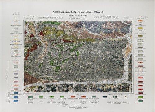 Geologische spezialkarte - geologische,