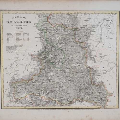 Neueste karte von salzburg - neueste,