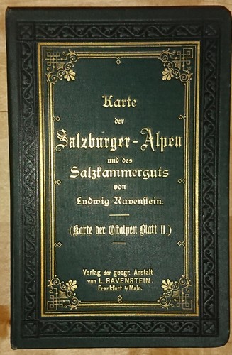 Ravenstein karte salzburger - karte,