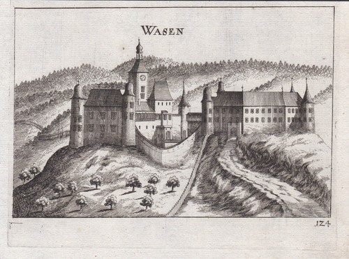 Waasen weinburg ansicht - waasen,