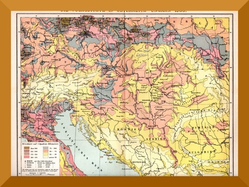 Volksdichte - , in