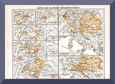 Österreich-Ungarn +Landkarten