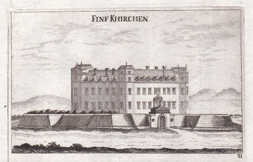 1672 schloss fünfkirchen - schloss,