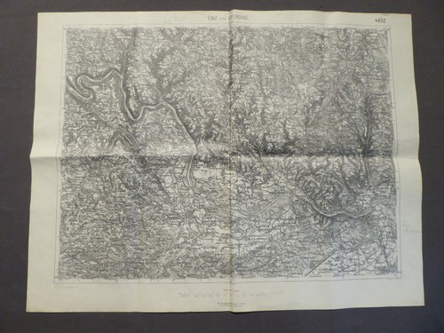 Landkarte 4652 linz und - linz,