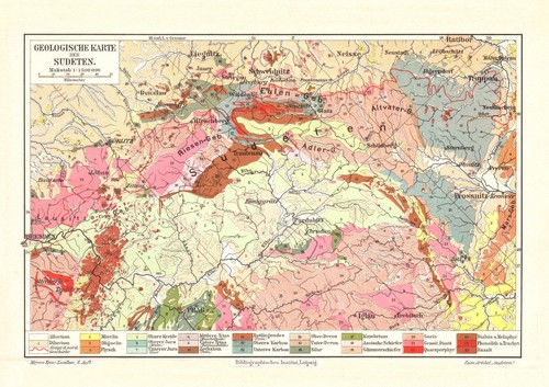 Sudeten geologie historische - sudeten,