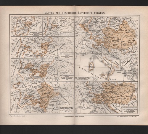 Landkarte map 1890 - karten, zur