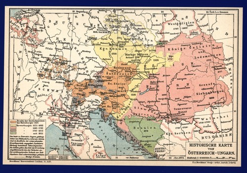 Landkarte 1904 österreich - landkarte,