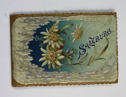 1900 salzburg leporello - salzburg,