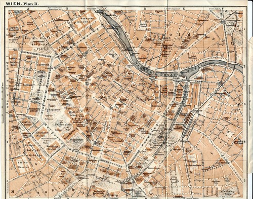 Wien 1926 orig stadtplan - wien, orig.